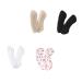 4 Pairs High Heel Insoles Gel Shoe Inserts Gel Insoles Gel Shoe Insoles Gel Shoe Pads Lint Shoe Pads Half Shoe Pads Footwear Clip Banya Cap Heel Grips Half Insoles Heel Liner