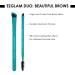 Royal & Langnickel Moda EZGlam Duo Beautiful Brows Makeup Brush Kit | Perfect for Flawless Eyebrows | International Shipping Available - Buy Online on GoSupps.com