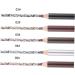 Angoily 2pcs Eyeliner Pencil Eyeshadow Pencil Sharpener Eyebrow Pen Makeup Pen Women's Pigment Distinct 1 count (Pack of 1) Brown - Buy Online on GoSupps.com