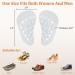 Arch Support Inserts - Gel Relief for Flat Feet & Plantar Fasciitis | 3 Pairs for Pain & Pressure Relief - Buy Online on GoSupps.com