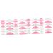 Angoily 80 Pairs Eyelash Aid Lash Lift Tool Lash Shield Silicone Eyelash Pads Lash Lift Rods Lash Lift Silicone Eyelash Perm Rollers Eyelash Perm Lift Pads Medium Gasket Silica Gel