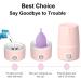 Mottery Menstrual Cup Sterilizer Cleaner Machine - High Temperature Wash, 99.9% Dirty Removal in 8 Minutes - Feminine Hygiene, Leak-Free Model 4 - Buy Online on GoSupps.com