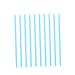 Zerodeko 2 Packs 200pcs Sucker Sticks Chocolate Lollipops Lollipop Making Supplies Candy Making Sticks Paper Lollipop Stick Edible Sticks Paper Candy Sticks 15c Cake Food Grade Blue Size 1