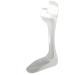 Molded Plastic Posterior Leaf-Spring Ankle-Foot Orthosis Brace Small (Left Leg)