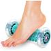 SUNANTH Foot Massager Roller Lacrosse Ball Spiky Ball Therapy Set for Plantar Fasciitis Relief and Deep Tissue Massage - Buy Online on GoSupps.com