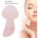 Gua Sha Massage Stones with Mushrooms Skin Care Blood Circulation Professional Mushroom Shoulder Massager for Women (Rose Quartz) - Buy Online on GoSupps.com