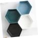 STOBAZA 1set Compartment Platter Platters Trays Fruit Container Sauce Plate Sauce Dish Snack Fruit Dish 30.3X13CM Golden - Buy Online on GoSupps.com