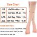 Halsy Women's Footless Compression Socks | 20-30mmHg Medical Calf Sleeves for Swelling Varicose Veins & Edema - 2 Pairs - Buy Online on GoSupps.com