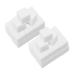 Healeved 100pcs Manicure Tools Nail for Women Nail Makeup Nail Art Sponge Small Nail Sponge Powder Sponge Puff Nail for Nail Art Nail Picking Sponge French Tip Tool