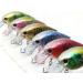 wLure Minnow Crankbait for Bass Fishing Bass Lure Jerkbait Fishing Lure HC25KB3 with Tackle Box