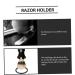 Fomiyes 2-in-1 Shaver & Shaving Brush Holder for Men - Premium Metal Brackets & Bathroom Organizer - Buy Online on GoSupps.com