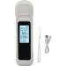 Breathalyzer Alcohol Tester High Accuracy LCD Display USB Charging Portable Automatic Shutdown Breath Alcohol Tester for Home Personal (White) - Buy Online on GoSupps.com