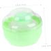 FOMIYES 6 Pcs Powder Puff Travel Set - Baby Powder, Lotion, Makeup - Green Sponge Container | Empty Box for Makeup & Baby Products - Buy Online on GoSupps.com