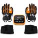 Rehabilitation Robot Gloves Finger Training Gloves Stroke Hemiplegia Rehabilitation Training Equipment Finger Training Rehab Orthotics Long-Term Relief Finger Cramps Large yellow