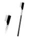 Metal Eyelash Comb Separator Eyebrow Comb Mascara Separator Tool Stiness Steel Lash Comb Separator Eyebrow Grooming Brushes Mascara Comb Professional Eyelash Applicator Brush Tool for Women Girls