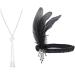 LAIYOHO 1920s Flapper Headband PeacockFeather Sequins Headband Vintage Rhinestone Tassel Hair Accessories for Women Girls - Buy Online on GoSupps.com
