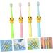 Beaupretty 4pcs Cartoon Nano Toothbrush Set - Portable Child & Teen Travel Toothbrushes with Soft Bristles for Effective Cleaning - Buy Online on GoSupps.com