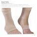 KALLORY 4 Pairs Skate Ankle Sleeves - Elastic Socks & Ankle Support Brace for Ice Skating Plantar Fasciitis Relief Compression Socks for Men & Women - Buy Online on GoSupps.com