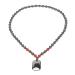 Anggrek Terahertz pearl necklace meditation necklace fashionable rectangular trailer pain relief energy-stone necklace for men and women