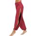 PACBREEZE Maternity Jeans Over Belly High Waist Denim Skinny Pants XXL - Black/Red - Buy Online on GoSupps.com