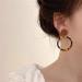 Pandahall 20 Pairs Walnut Wood Flat Round Earring Findings, Coconut Brown Dangle Stud Pendants - DIY Wooden Earrings Making - Buy Online on GoSupps.com