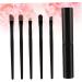 AUTSUPPL 5pcs Eyeshadow Brush Kit Cosmetic Tools Eyeshadow Brush with Case Liner Brush for Eyes Black - Buy Online on GoSupps.com