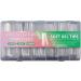 AJTUTUS 504x/Set Soft Gels Tips Press On Extra Long Full Cover Tips Clear Tips Ballerinas False s for Salons - Buy Online on GoSupps.com