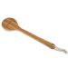 Minalo Natural Boar Bristle Bath Body Brush with Long Handle for Cellulite Exfoliation & Detox - Buy Online on GoSupps.com