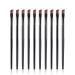 Eyebrow Brush 10PCS Amazing Synthetic Bristles Angled Cosmetic Blending Eyebrow Brow Outline Eyeshadow Makeup Brushes/403