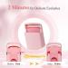 TOUCHBeauty Electric Eyelash Curler Heated Eyelash Curler with Smart Silicone Heating Pads Fast Heating Natural Curling Lash Styling Tools for Women AG-9906(Pink) - Buy Online on GoSupps.com