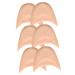 FRCOLOR 6pcs Toe Protector Big Shoe Fillers Accessories Silicone Heel Protector of Foot Insole Metatarsal Pads for Women Shoe Inserts Wear-Resistant Toe Pouch Sebs Multifunction