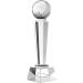 Juvale Crystal Glass Golf Trophy - 9 inch Paperweight for Desktop - Elegant Gift Box Included - Buy Online on GoSupps.com