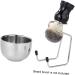 Frcolor 3-in-1 Brush Holder & Razor Stand - Perfect Gift for Dads & Friends - Organize Shaving Brushes & Razors - Buy Online on GoSupps.com
