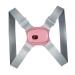 NOLITOY 1 Set Belt Spine Posture Vibration Posture Clavicle Support Leash Holder Adjustable Ergonomic Adjustable Belt Electric Child Abs Pink Bracket