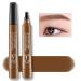Upgrade Tattoo Eyebrow Pen  Waterproof Microblading Brow Pencil  24 Hours Long Lasting  Smudge-proof  Natural Looking (1 Light Brown)