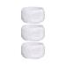 Frcolor hair band for make up / adjustable SPA headband with velcro fastener 3pcs (white)