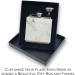 Personalized Faux Leather Flask with Route 66 California Design and Engraving - White Marble - Buy Online on GoSupps.com