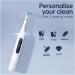 Oral-B iO5 Electric Toothbrush With Artificial Intelligence Gifts For Women / Men 1 Toothbrush Head & Travel Case 5 Modes Teeth Whitening UK 2 Pin Plug White + 4 Ultimate Clean Toothbrush White + Refills - Buy Online on GoSupps.com
