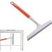 Frifer Window Scrubber - Glass Shower Scrubber - Portable Household Cleaning Tools Window Squeegee Cleaning Squeegee for Shower Doors Tiles Bathroom Orange - Buy Online on GoSupps.com