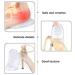GLEAVI Silicone Gel Heel Cups - 4 Pairs of Anti-Slip Shoe Inserts & Cushions for Women | Comfortable Heel Grips & Height Pads - Buy Online on GoSupps.com