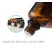 3 Amber Glass Refillable Bottles for Essential Oils - 30 ml Attar Vials with Black Cap | Perfect for Perfume Aromatherapy & DIY Makeup Accessories - Buy Online on GoSupps.com