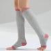 Amadon Compression Stockings with Zipper - Unisex Knee-Calf Support Open Toe Socks for Edema & Swelling | S/M Sizes - Buy Online on GoSupps.com