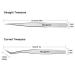 Ms.Queen 2Pcs Eyelash Extension Tweezers Set - Curved Tweezers Bundle - Buy Online on GoSupps.com