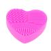 DOITOOL Silicone Makeup Applicator Brush Love Cleaning Supplies 8X8.5cm Rosy