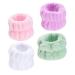 CALLARON 4paires Lot Bracelets Souples Adapt s Au Lavage Facial Et Aux Soins Spa Confortables Et lastiques