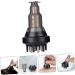 Durable Scalp Applicator Essential Oil Device - Comb & Massager for Scalp Care | 4x4cm Black - Buy Online on GoSupps.com