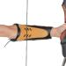 Adjustable Leather Arm Guard for Archery and Hunting - Brown-Black - Buy Online on GoSupps.com