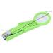 Senior-Friendly Nail Clipper with Magnifying Glass - Stainless Steel Adjustable Fingernail & Toenail Cutter (Green) - Perfect for Seniors & Babies - Buy Online on GoSupps.com