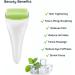 Ice Roller for Face & Eye With Gua Sha Ice Face Roller Skin Care Facial Roller Face Massager Face Sculpting Tool Derma Roller Cool Sculpting Eye Bags and Puffiness - Buy Online on GoSupps.com