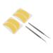 2 Pairs U Shape Eyelash Curling & Perming Pads | Universal Eyelash Extensions Tool - Perfect for International Shipping - Buy Online on GoSupps.com